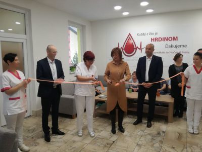 Nové priestory pre darcov krvi
