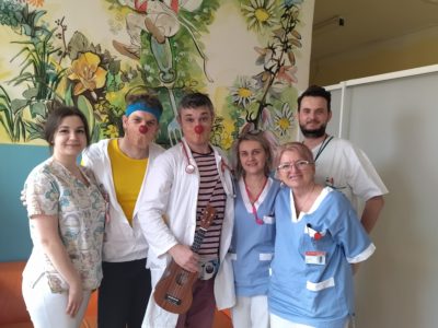 Veselí ,,lekári”  navštívili najmenších pacientov